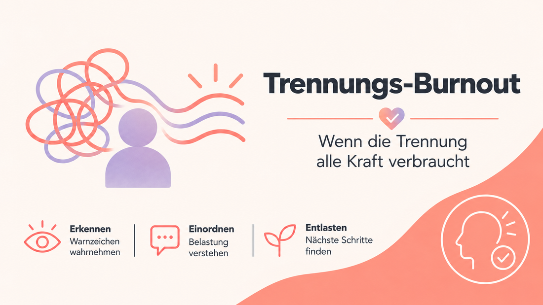 Trennungs-Burnout wenn die Trennung alle Kraft verbraucht