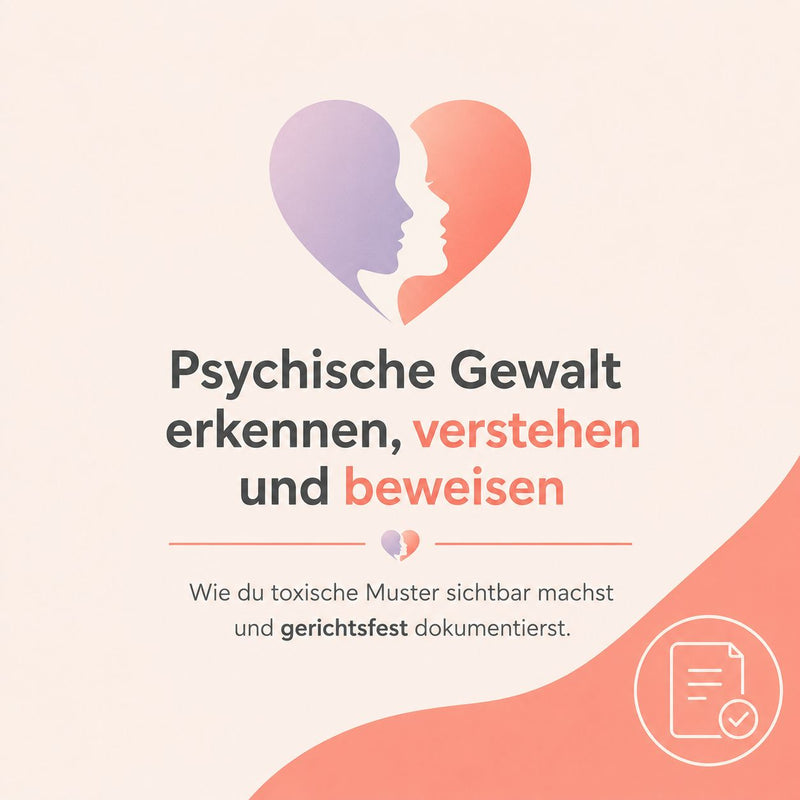 Psychische Gewalt erkennen, verstehen und beweisen