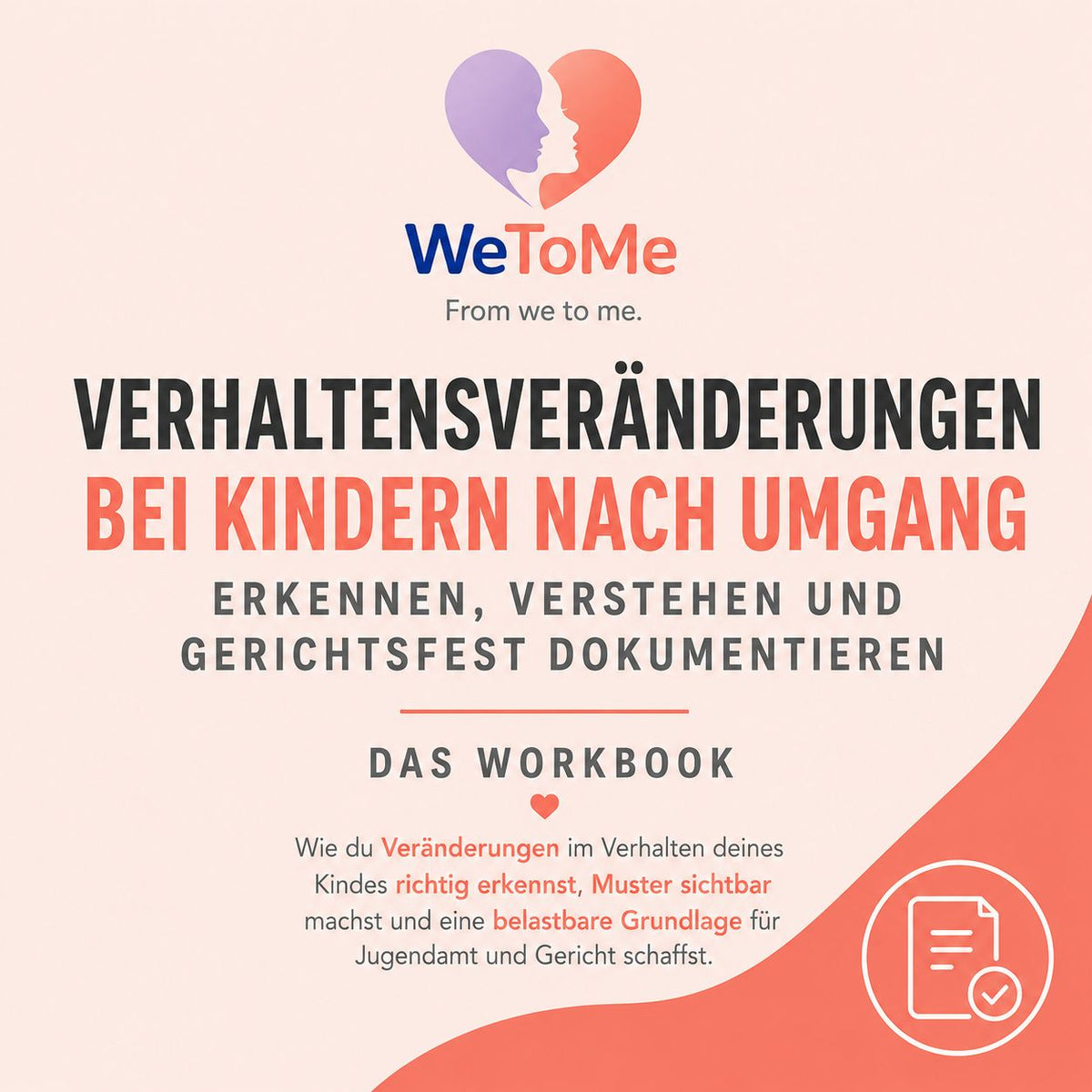 8. Verhaltensänderungen bei Kindern