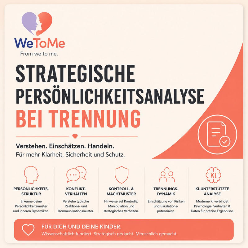 Strategische Risikoanalyse bei Trennung